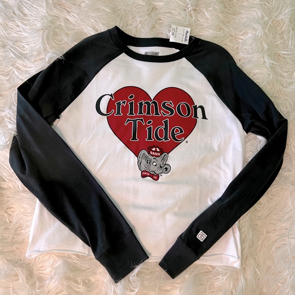 NWT XS Tailgate Crimson Tide shirt